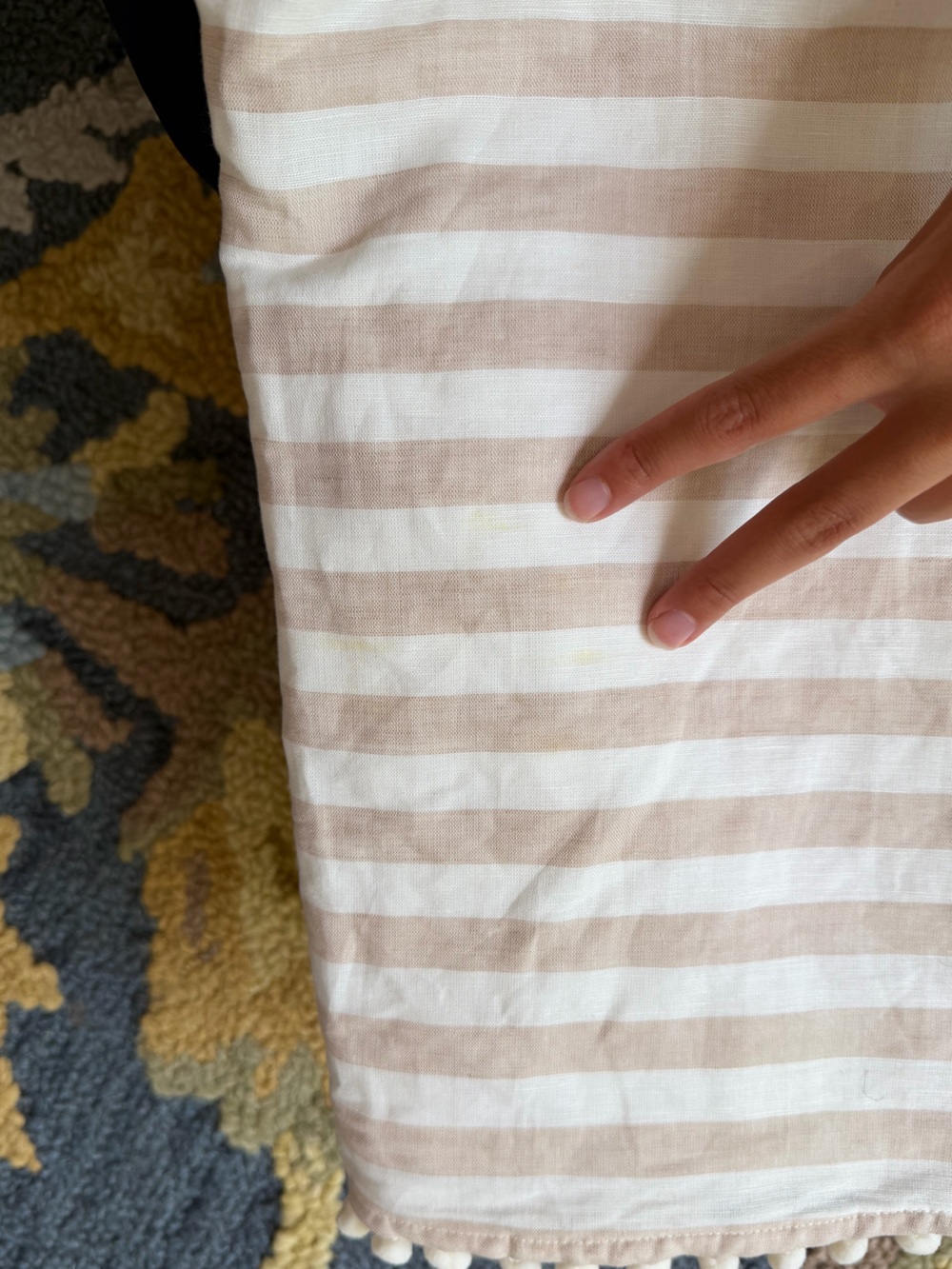 J. Crew Striped Tie‑Strap Sundress in Cream and White Size XL - Picture 10 of 10